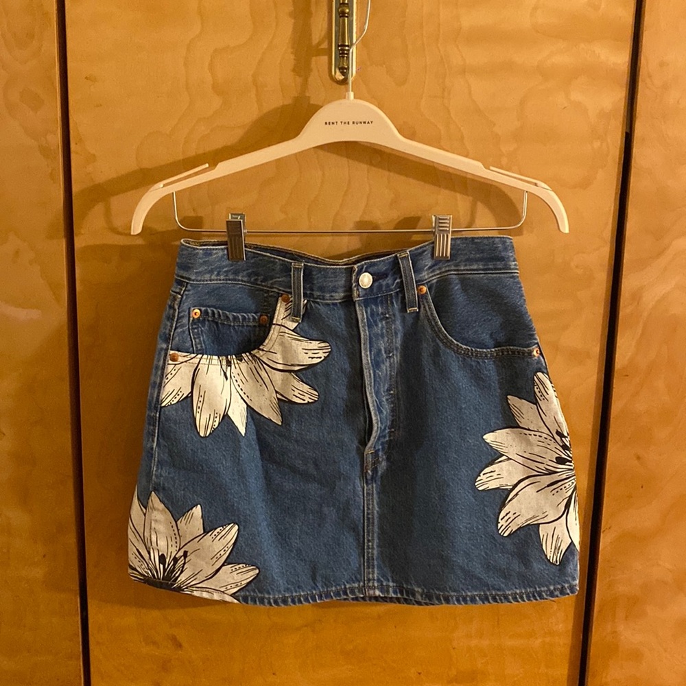 LEVI'S® X FARM RIBCAGE SKIRT - Floral